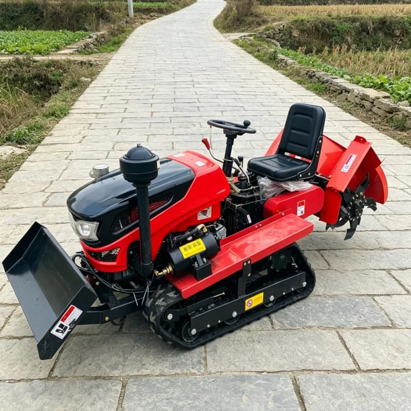 Customized 2026 Bestselling Tracked Rotary Tiller, High Efficiency & Energy Saving Rotary Tractor, Small Farm Tiller
Customized 2026 Bestselling Tracked Rotary Tiller, High Efficiency & Energy Saving Rotary Tractor, Small Farm Tiller