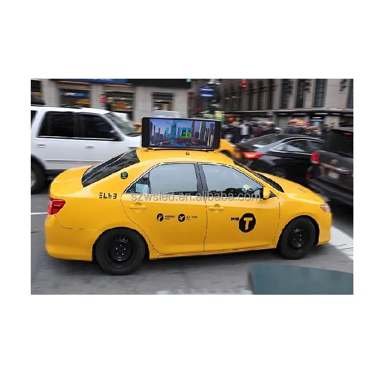 P4 Mint Car Roof Module Outdoor Waterproof High Brightness Advertising Digital LED Sign 3-Year Warranty Remote Content
P4 Mint Car Roof Module Outdoor Waterproof High Brightness Advertising Digital LED Sign 3-Year Warranty Remote Content