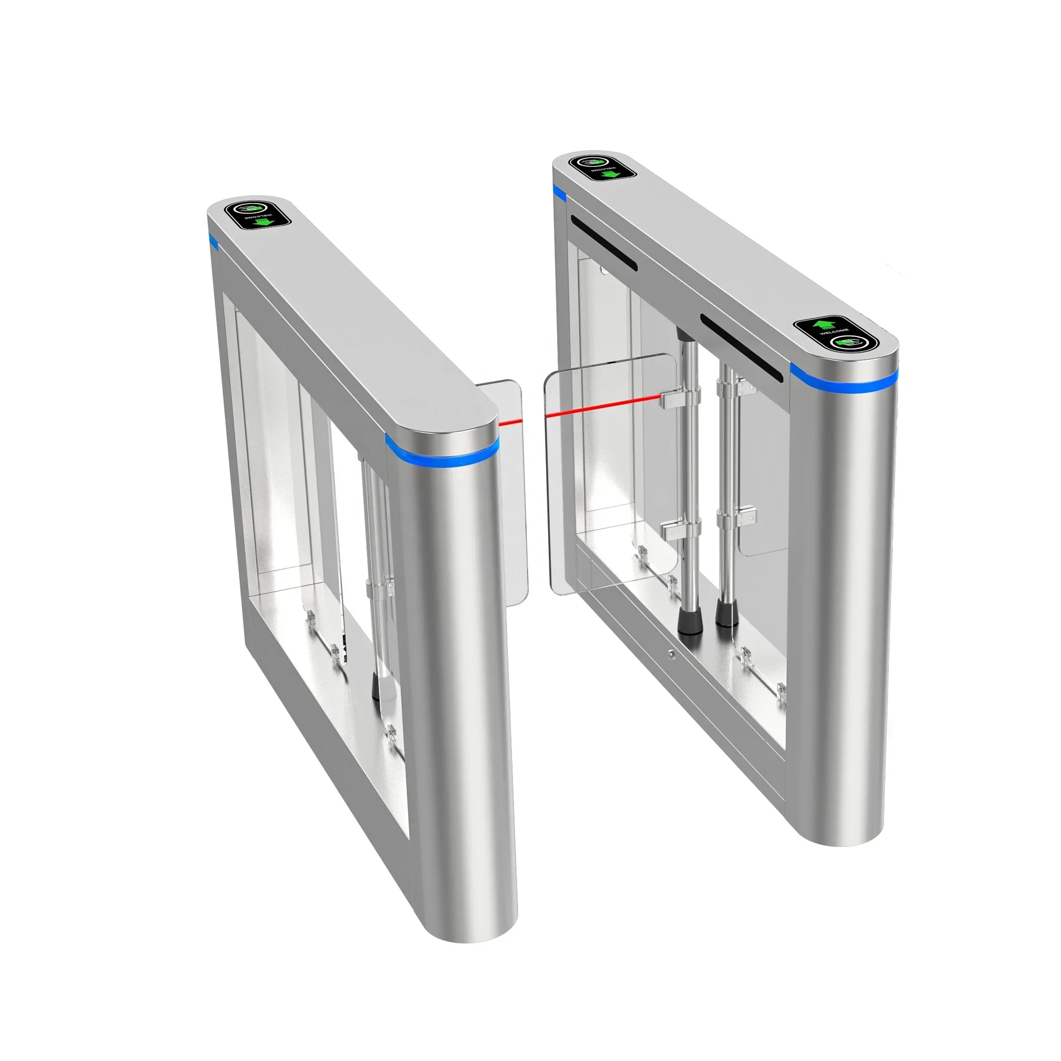 Automatic Speed Lane Barrier Turnstile Gate Half Height Glass Speed Sensor Gates For Pedestrian Passing
Automatic Speed Lane Barrier Turnstile Gate Half Height Glass Speed Sensor Gates For Pedestrian Passing