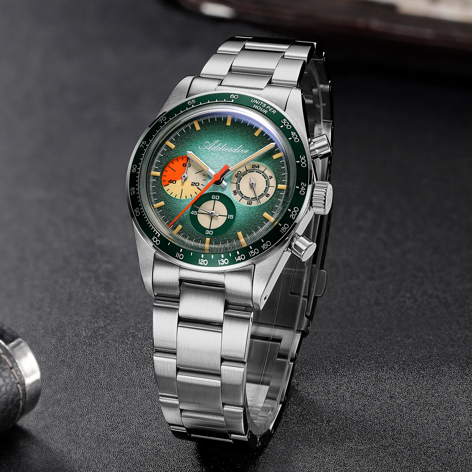 ADDIESDIVE Super Luminous Chronograph Men's Diver Quartz Watch Bubble Mirror Glass 10Bar Waterproof Luxury Wristwatches for Men
ADDIESDIVE Super Luminous Chronograph Men's Diver Quartz Watch Bubble Mirror Glass 10Bar Waterproof Luxury Wristwatches for Men