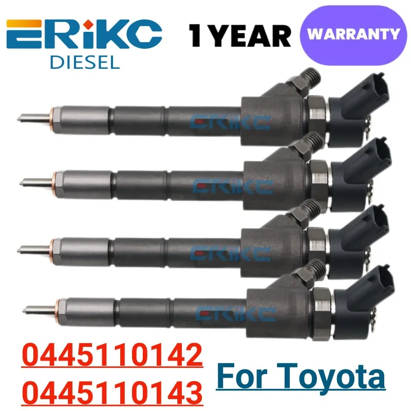 Common Rail Injector 0 445 110 142 Diesel Sprayer 0 445 110 143 for Toyota 23670-33020 107750-0152 0445110143 0445110142
Common Rail Injector 0 445 110 142 Diesel Sprayer 0 445 110 143 for Toyota 23670-33020 107750-0152 0445110143 0445110142
