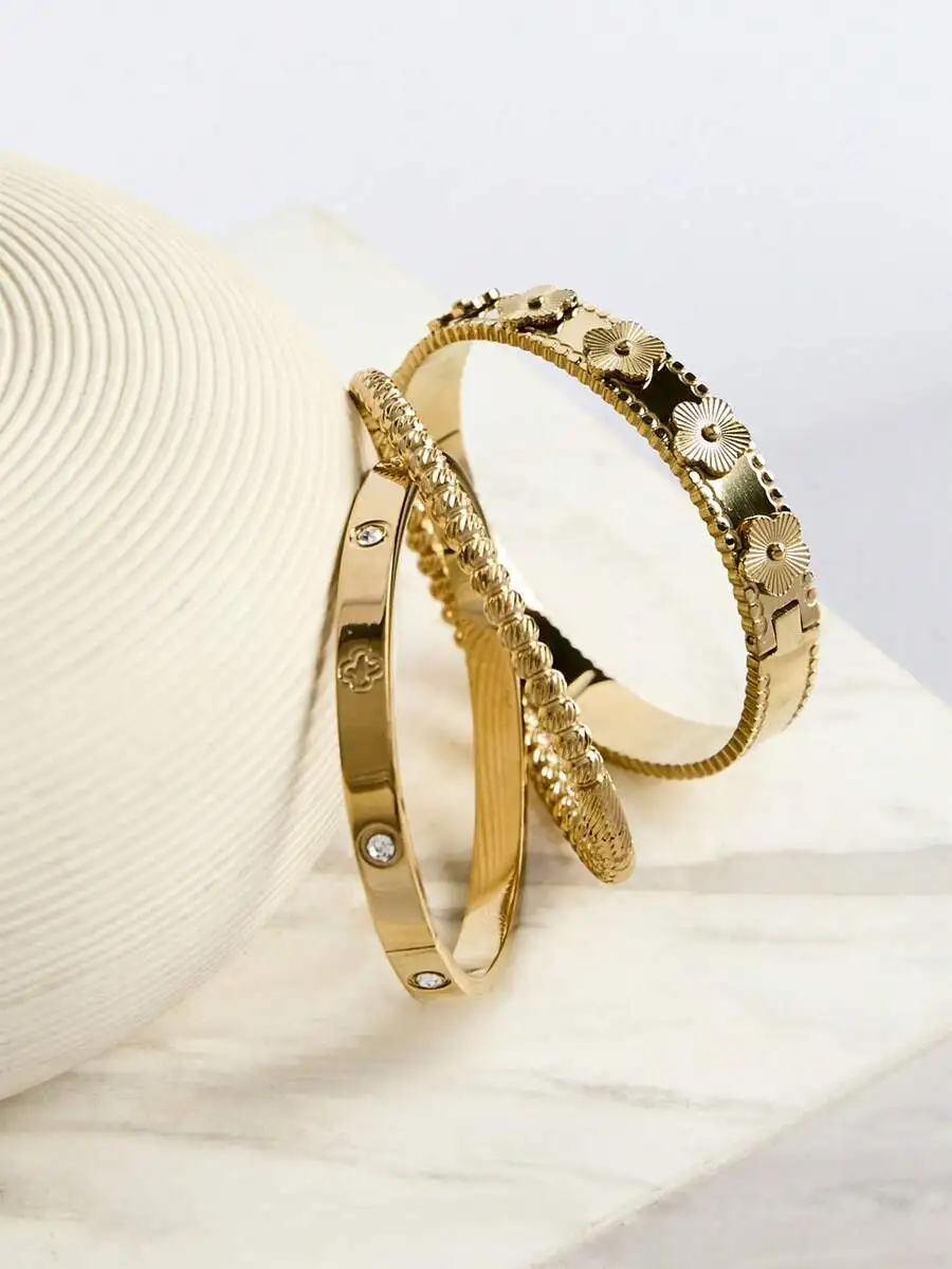 Fashion Flower Bangles Bracelet For Women Party Wedding Jewelry Gift
Fashion Flower Bangles Bracelet For Women Party Wedding Jewelry Gift