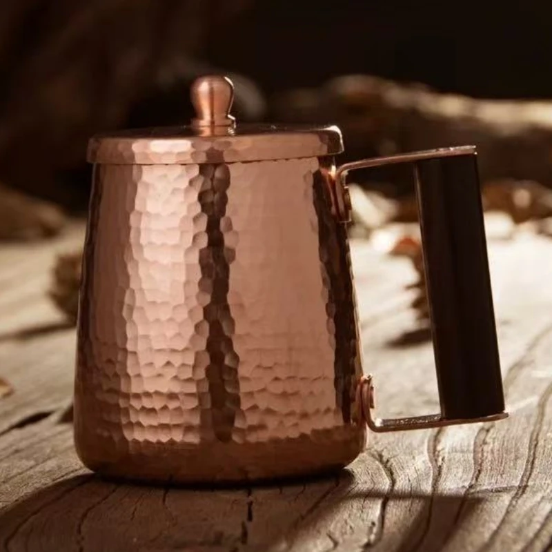 Vintage Red Copper Coffee Cup,Handcrafted Engraving Exquisite Hammer Texture Wooden Handle 400 ml Beer Mug,Tea Cup Tableware
Vintage Red Copper Coffee Cup,Handcrafted Engraving Exquisite Hammer Texture Wooden Handle 400 ml Beer Mug,Tea Cup Tableware