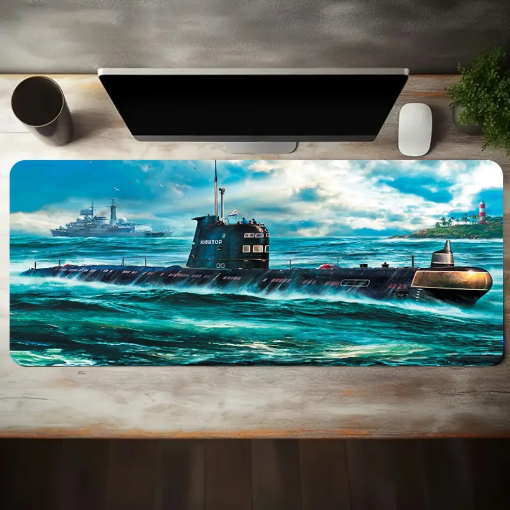 With submarine and distant ship and island patterns, anti-slip, washable rubber base office desk accessories alfombrillas gaming
With submarine and distant ship and island patterns, anti-slip, washable rubber base office desk accessories alfombrillas gaming