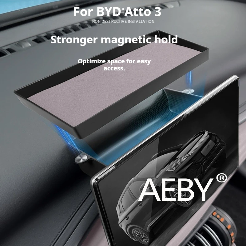 AEBY для BYD Atto 3 Smart Driving Edition 2025, двухслойный лоток для хранения, противоскользящий лоток для хранения, органайзер для приборной панели
AEBY для BYD Atto 3 Smart Driving Edition 2025, двухслойный лоток для хранения, противоскользящий лоток для хранения, органайзер для приборной панели