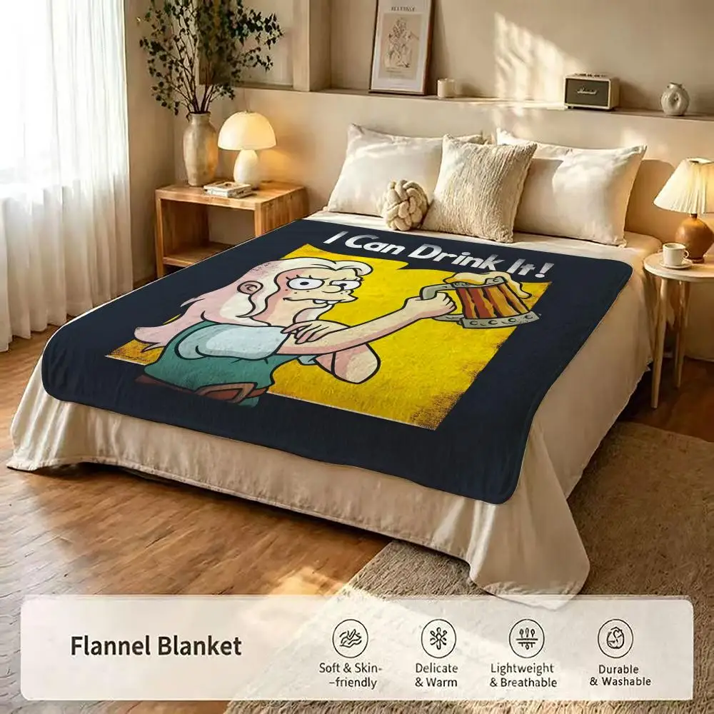 Animation D-Disenchantment Throw Warm Flannel Blanket Soft,Comfortable Travel Blanket Home Sheet Birthday Gift
Animation D-Disenchantment Throw Warm Flannel Blanket Soft,Comfortable Travel Blanket Home Sheet Birthday Gift