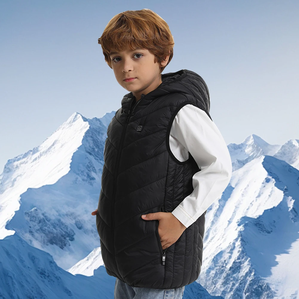 10 Zones Heated Vest USB Electric Heated Jackets Thermal Winter Warm Jacket for Kids Boys Girls
10 Zones Heated Vest USB Electric Heated Jackets Thermal Winter Warm Jacket for Kids Boys Girls