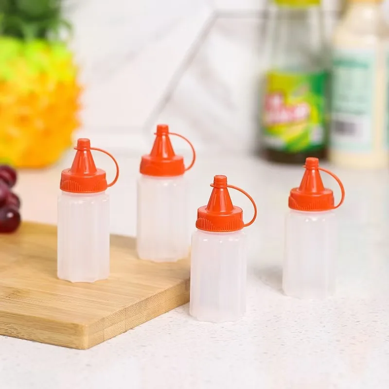 4Pcs mini dressing bottle salad dressing ketchup squeeze bottle sub-bottling
4Pcs mini dressing bottle salad dressing ketchup squeeze bottle sub-bottling
