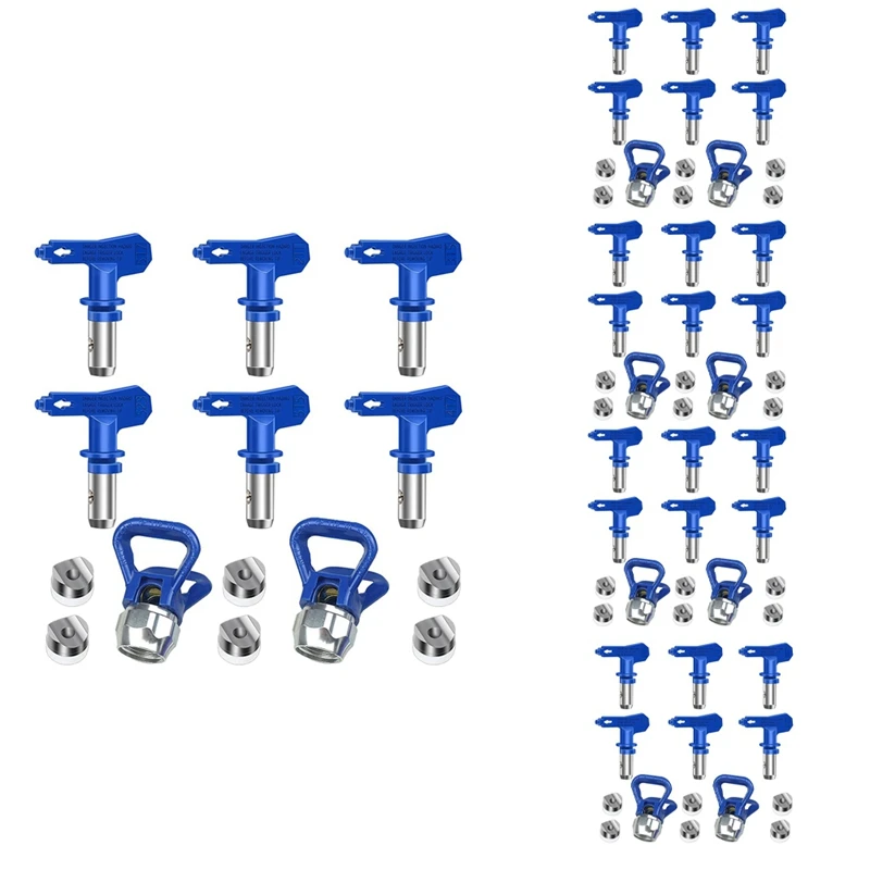 30X Airless Paint Nozzles Set,Reversible Spray Tips Airless Paint Sprayer Nozzle Tips Airless Sprayer Spraying Machine CNIM Hot
30X Airless Paint Nozzles Set,Reversible Spray Tips Airless Paint Sprayer Nozzle Tips Airless Sprayer Spraying Machine CNIM Hot