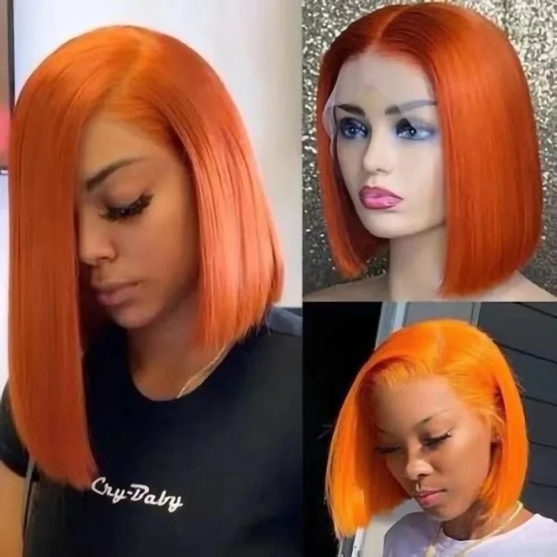 New cute lace front short straight hair wig synthetic fiber bob headpiece
New cute lace front short straight hair wig synthetic fiber bob headpiece
