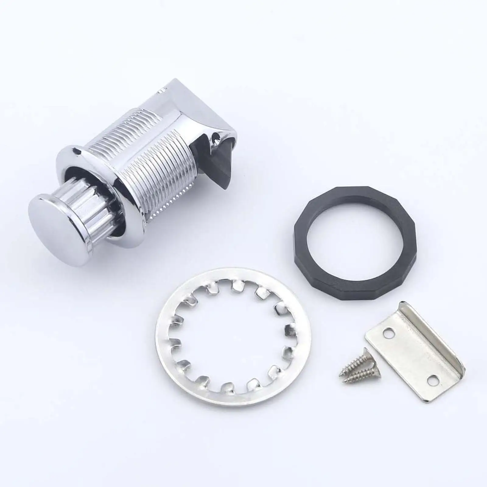 RV -Out Turn Knob Latch Keyless Button Lock Accessory for Cabinet Drawers Quick Install Round
RV -Out Turn Knob Latch Keyless Button Lock Accessory for Cabinet Drawers Quick Install Round