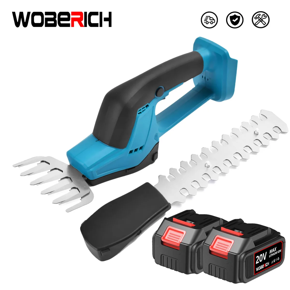 18V 2 in 1 Brushless Electric Hedge Trimmer Cordless Handheld Shrub Weeding Pruning Mower For Makita 18v Battery
18V 2 in 1 Brushless Electric Hedge Trimmer Cordless Handheld Shrub Weeding Pruning Mower For Makita 18v Battery