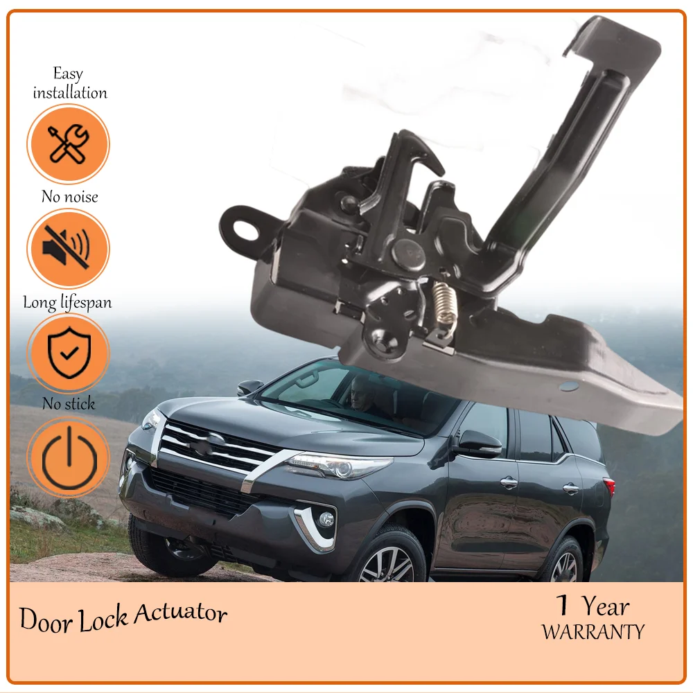 Non-inductive Hood Lock Latch, Suited to Fortuner 2016-2022,Sensor Free Engine Bonnet Lock oem 53510-0K380,535100K380,535100K841
Non-inductive Hood Lock Latch, Suited to Fortuner 2016-2022,Sensor Free Engine Bonnet Lock oem 53510-0K380,535100K380,535100K841
