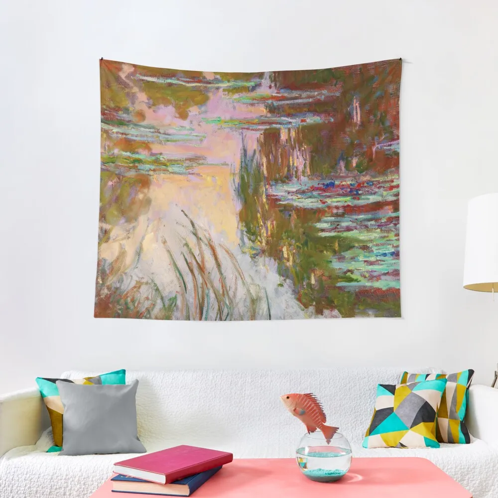 Water-Lilies, Setting Sun Monet Fine Art Tapestry Carpet Wall Wallpapers Home Decor Tapestry
Water-Lilies, Setting Sun Monet Fine Art Tapestry Carpet Wall Wallpapers Home Decor Tapestry