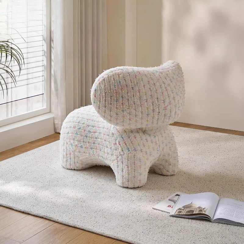 Internet celebrity single sofa chair, Nordic balcony lazy sofa, side stool
Internet celebrity single sofa chair, Nordic balcony lazy sofa, side stool