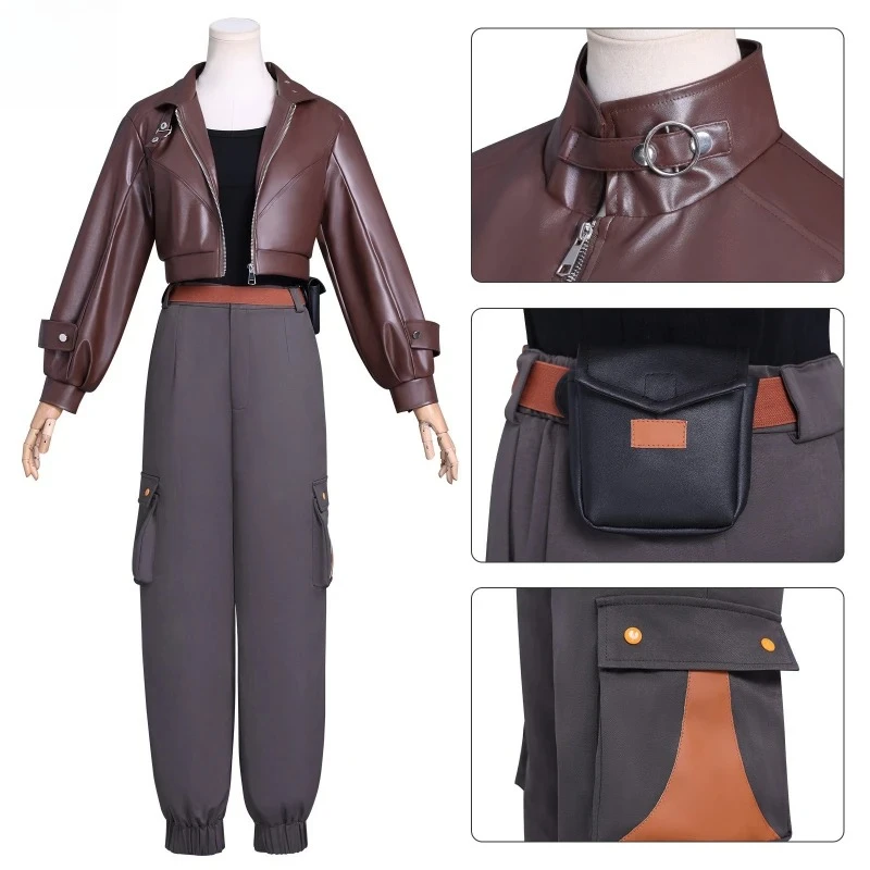 The Legend of Hei 2 Luye Shijie (Senior Sister) Cosplay Costume Full Set - 2D Anime Style Cargo Jacket Outfit For Cosplay Events
The Legend of Hei 2 Luye Shijie (Senior Sister) Cosplay Costume Full Set - 2D Anime Style Cargo Jacket Outfit For Cosplay Events
