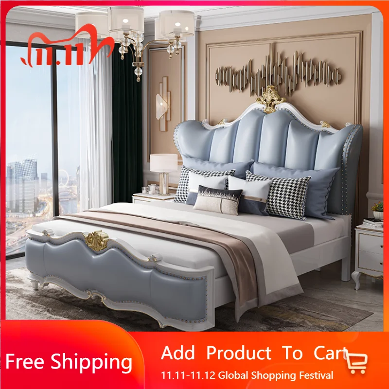 Terrace Frame Simple European Double Bed Vase Wooden King Size Room Double Bed Pretty Modern Computer Muebles Patio Furniture
Terrace Frame Simple European Double Bed Vase Wooden King Size Room Double Bed Pretty Modern Computer Muebles Patio Furniture