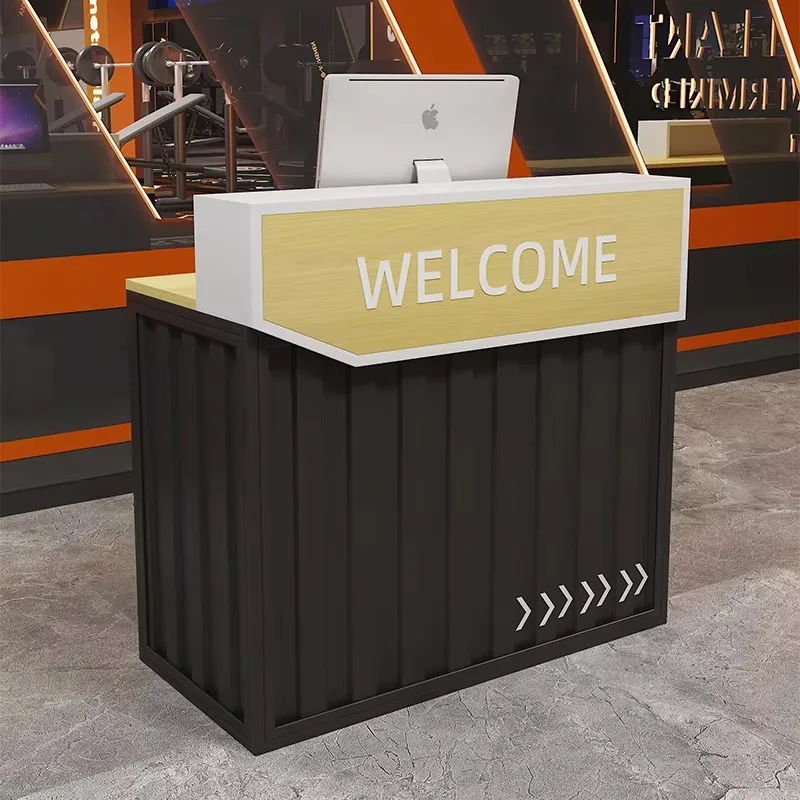Modern Minimalist Reception Desk Simple Unique Premium Glamour Bar Counter Luxury Professional Mostrador Commercial Furniture
Modern Minimalist Reception Desk Simple Unique Premium Glamour Bar Counter Luxury Professional Mostrador Commercial Furniture