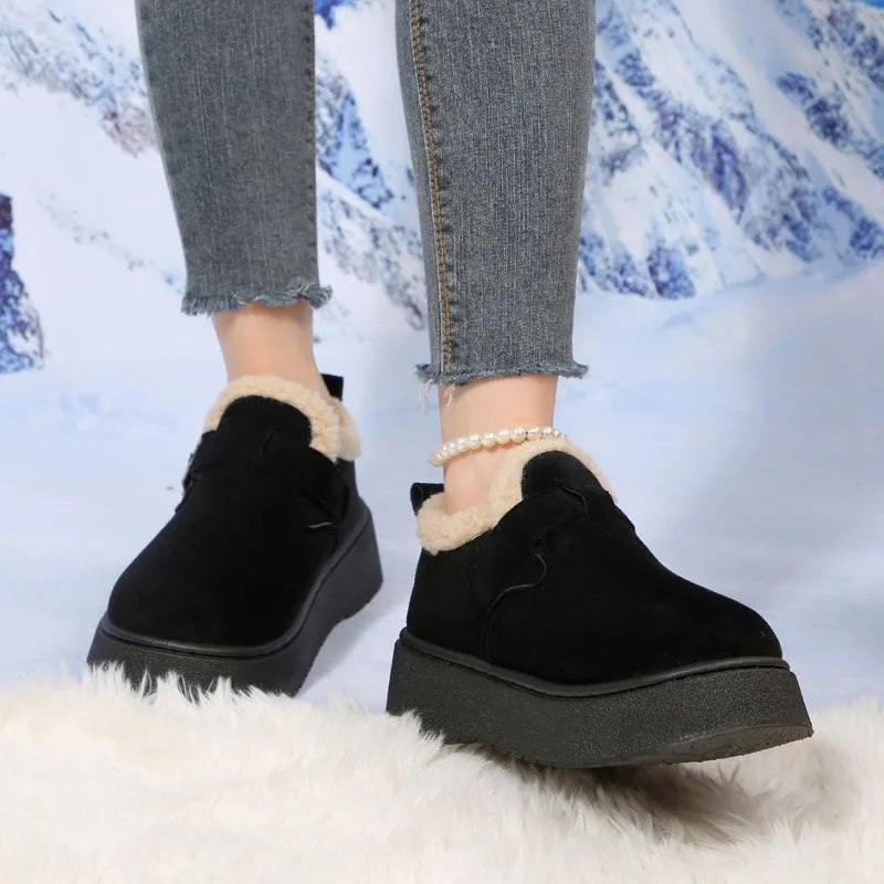 2025 Women's Winter New Fashion Round Toe Designer Ankle Boots Outdoor Walking Low Mouth Comfortable Womens Snow Boots Plus Size
2025 Women's Winter New Fashion Round Toe Designer Ankle Boots Outdoor Walking Low Mouth Comfortable Womens Snow Boots Plus Size
