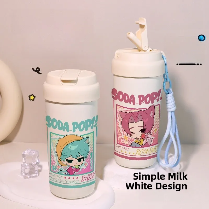 K Saja для мальчиков, изолированная кружка с двойным напитком, подарок на день рождения, мультяшная бутылка для воды из нержавеющей стали с веревкой St и Carrng
K Saja для мальчиков, изолированная кружка с двойным напитком, подарок на день рождения, мультяшная бутылка для воды из нержавеющей стали с веревкой St и Carrng