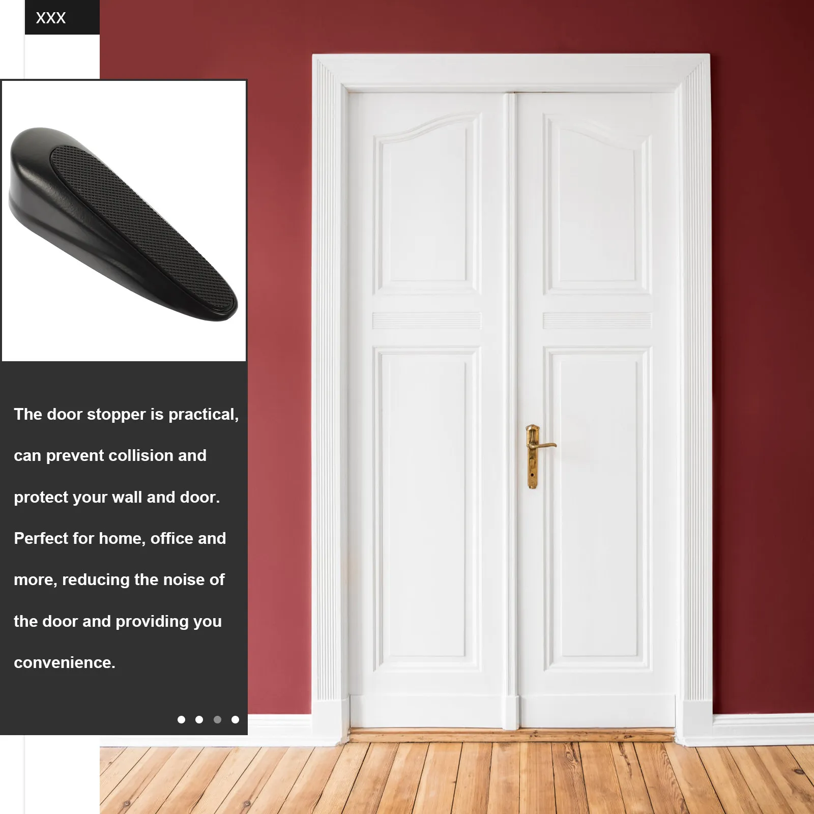 Stopper Wedge Anti-Collision Door Blocker For Bottom Of Door Home Security Non-Slip Draft Breeze Stopper Hardware Wedge
Stopper Wedge Anti-Collision Door Blocker For Bottom Of Door Home Security Non-Slip Draft Breeze Stopper Hardware Wedge