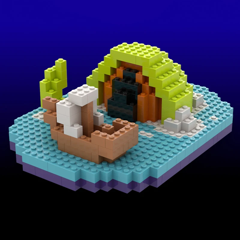 395pcs MOC Sea Monster Emerges Sculptures Model Building Blocks Christmas Gift Architecture Toys Creative Idea Education Brick
395pcs MOC Sea Monster Emerges Sculptures Model Building Blocks Christmas Gift Architecture Toys Creative Idea Education Brick