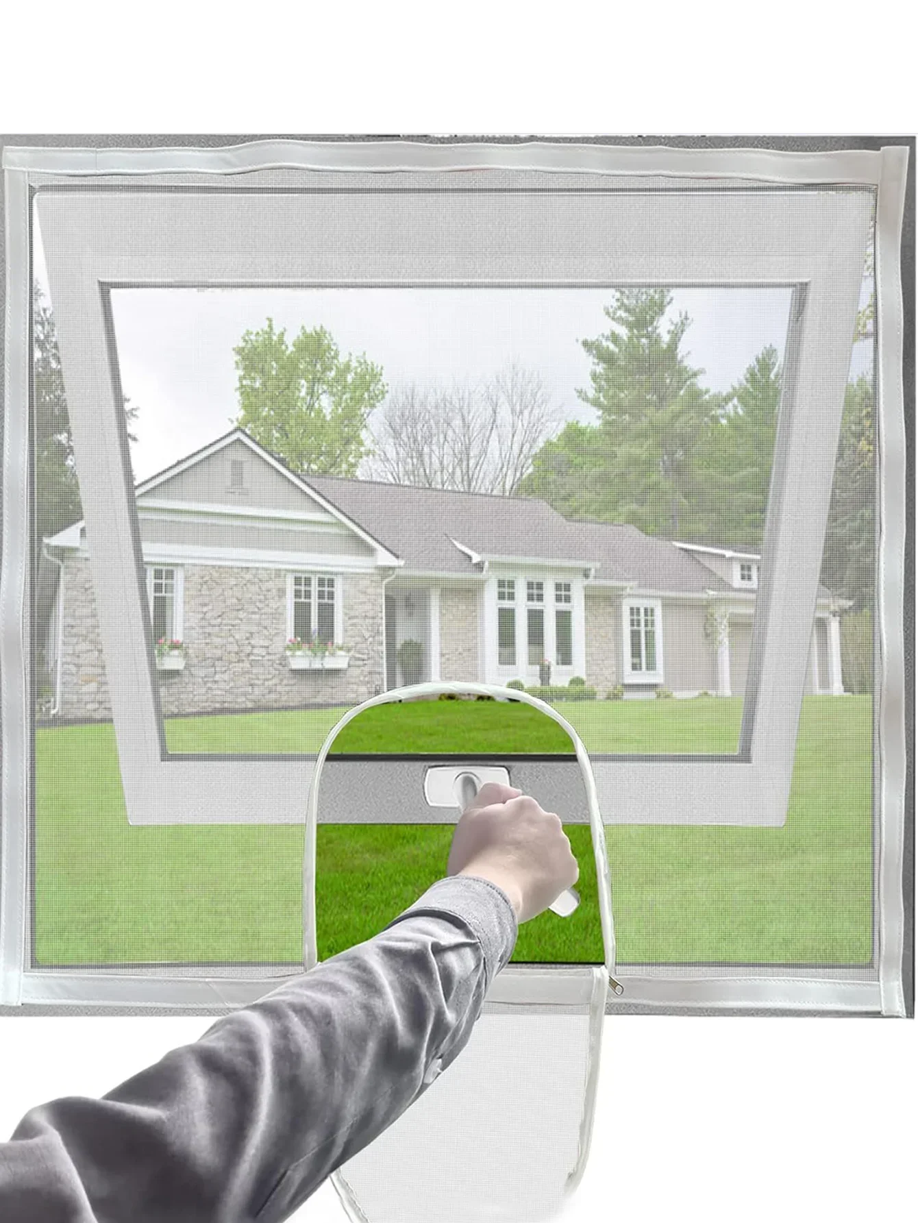 Indoor Anti-Fly Mosquito Net Window Screen Nets Eco-Friend Anti-mosquito Mesh Screen for Living Room Opening Shape Curtains
Indoor Anti-Fly Mosquito Net Window Screen Nets Eco-Friend Anti-mosquito Mesh Screen for Living Room Opening Shape Curtains