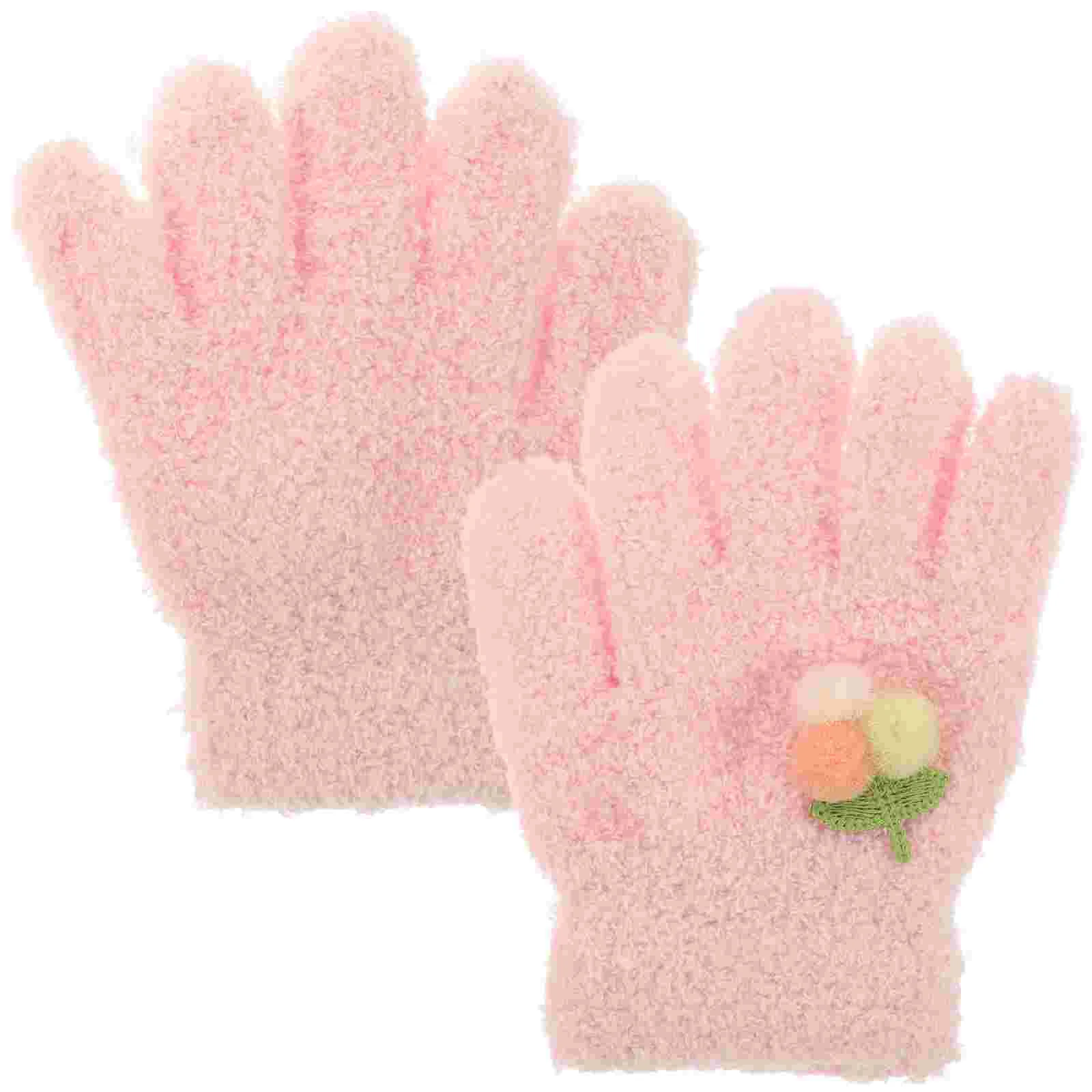 Knitted Children's Gloves Girls Cute Warm Winter Knitting Mittens Kawaii Baby for Kids Keep
Knitted Children's Gloves Girls Cute Warm Winter Knitting Mittens Kawaii Baby for Kids Keep