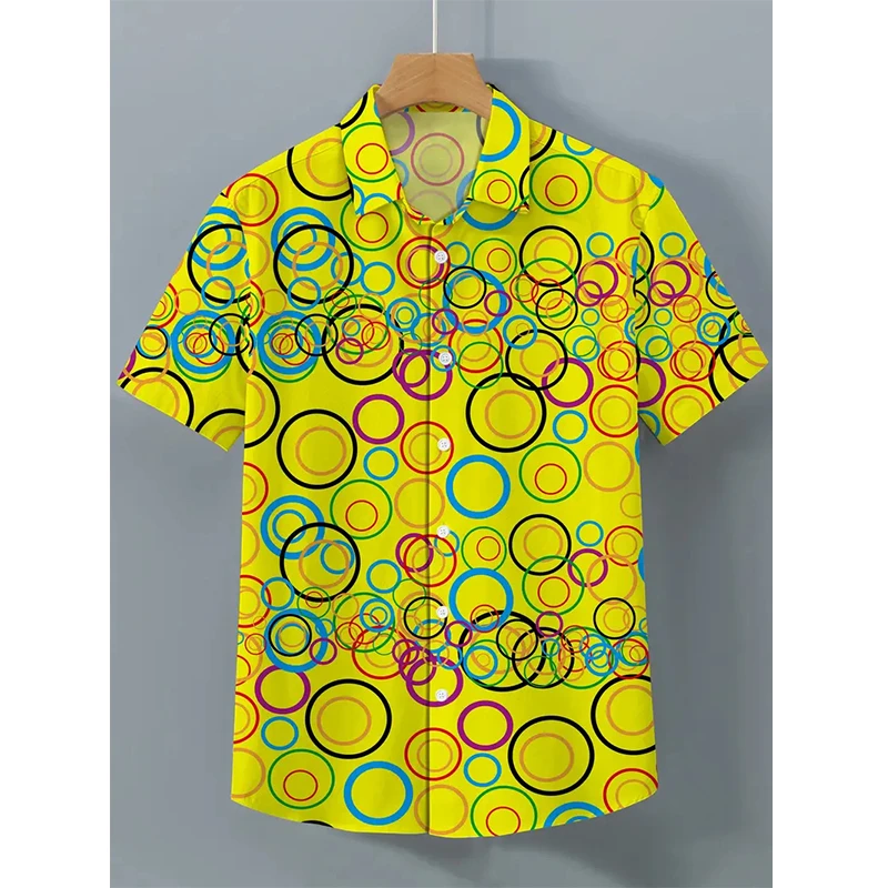 Harajuku Floral Men's Hawaiian Shirts Flower 3D Print Men's Summer Loose Beach Oversize Short-sleeved Top Male Clothing Shirts
Harajuku Floral Men's Hawaiian Shirts Flower 3D Print Men's Summer Loose Beach Oversize Short-sleeved Top Male Clothing Shirts