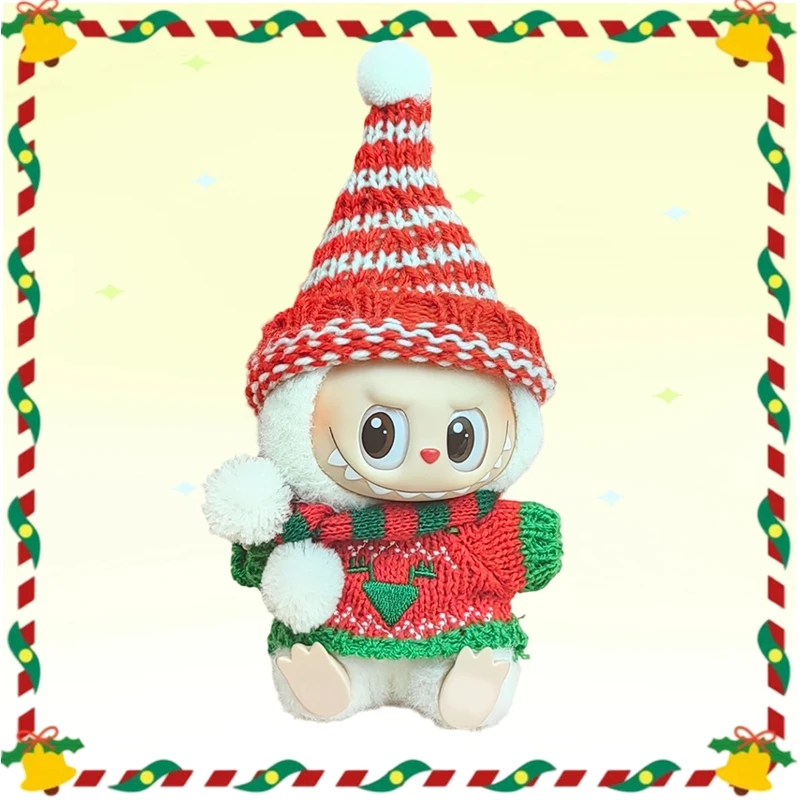 Милая кукольная одежда, аксессуары, рождественский накидка, комплект для 17 см Labubu V2, мини-кукла, одежда, аксессуары для кукол, подарок для девочки
Милая кукольная одежда, аксессуары, рождественский накидка, комплект для 17 см Labubu V2, мини-кукла, одежда, аксессуары для кукол, подарок для девочки