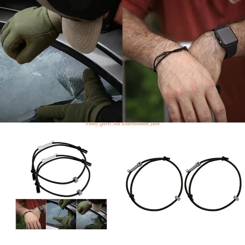 C4DE 2lots Compacts Safety Bracelets Tool for Instants Vehicle Window Breakage During Emergencies and Outdoor Activity
C4DE 2lots Compacts Safety Bracelets Tool for Instants Vehicle Window Breakage During Emergencies and Outdoor Activity