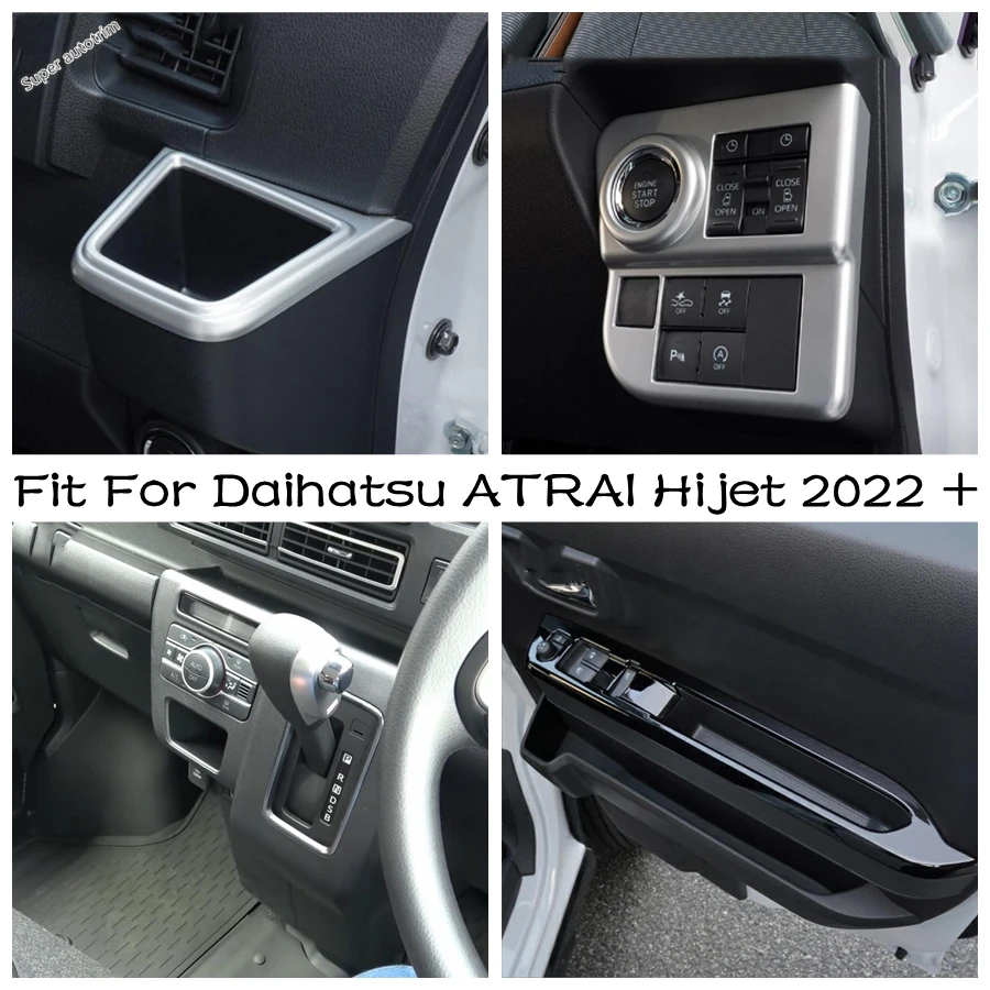 Storage Box Frame Center Control Gear Shift Panel Window Lift Button Cover Trim For Daihatsu ATRAI Hijet 2022 - 2024 Accessories
Storage Box Frame Center Control Gear Shift Panel Window Lift Button Cover Trim For Daihatsu ATRAI Hijet 2022 - 2024 Accessories
