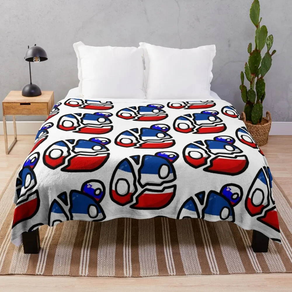 Yugoslavia countryball collapsing and slovenia countryball leaving - polandball countryball usball h Throw Blanket
Yugoslavia countryball collapsing and slovenia countryball leaving - polandball countryball usball h Throw Blanket