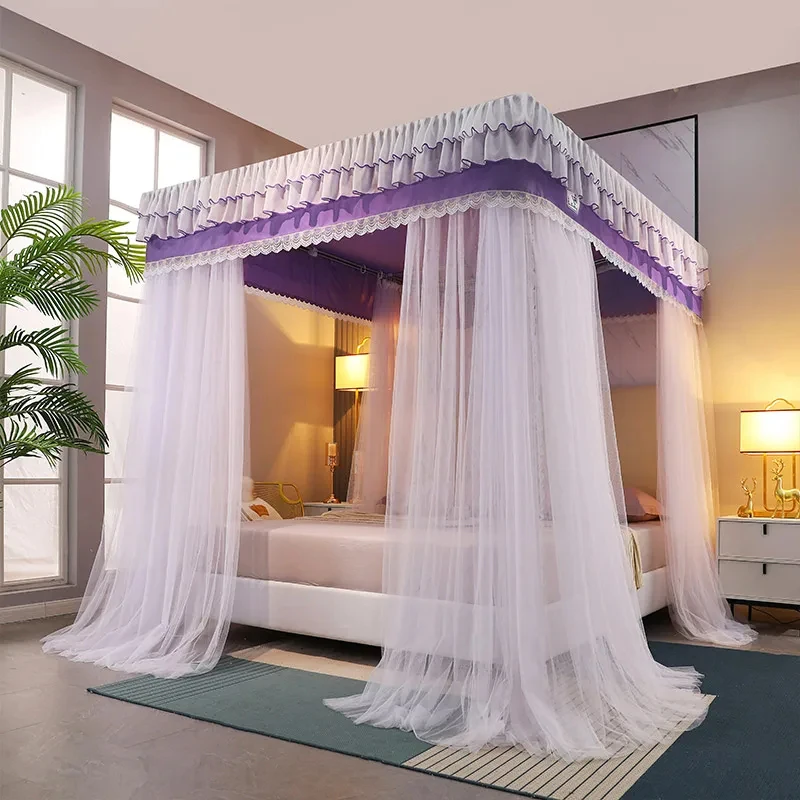 Purple Burdy Rd Door Double Thickened Romc Style Sh Floor Summer Bed Curtain Canopy
Purple Burdy Rd Door Double Thickened Romc Style Sh Floor Summer Bed Curtain Canopy