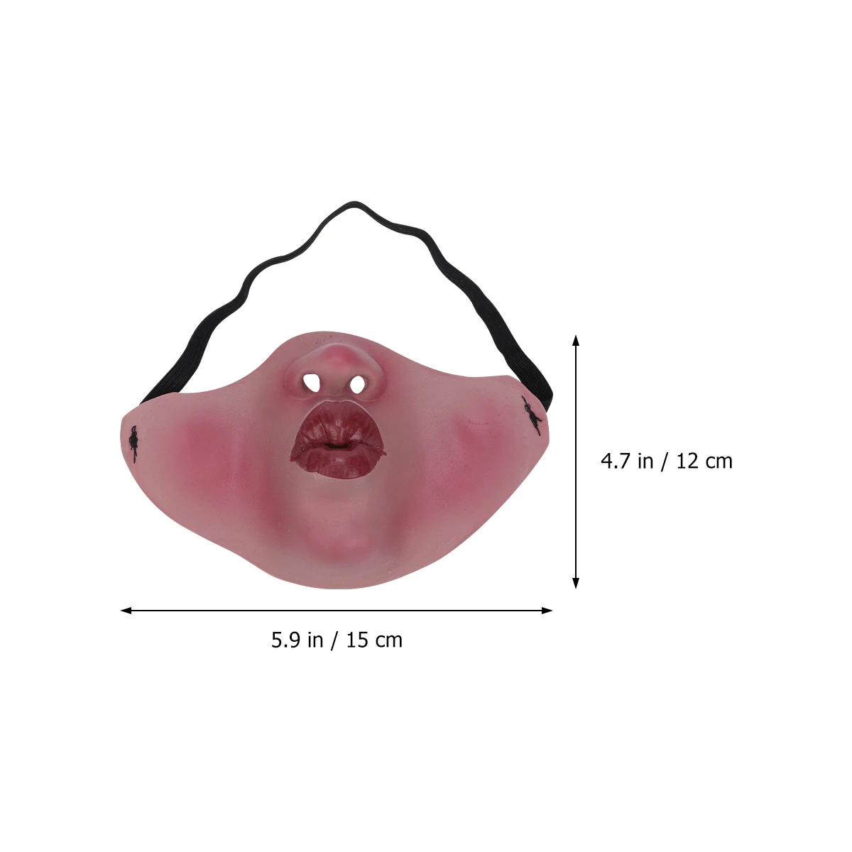 Vampire Mask Halloween Costumes Decor Party Cosplay Half Face Cover Latex Masks Funny Accessories Soft Comfortable Wear Events
Vampire Mask Halloween Costumes Decor Party Cosplay Half Face Cover Latex Masks Funny Accessories Soft Comfortable Wear Events