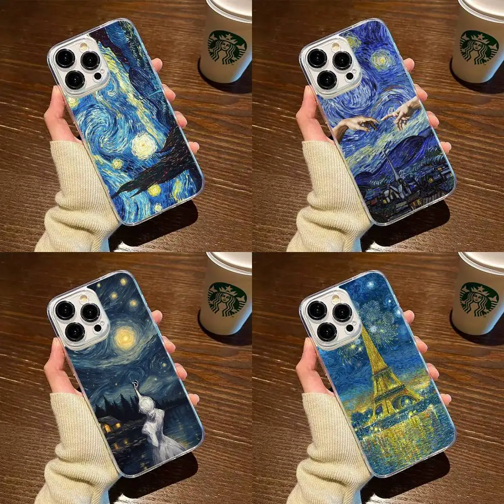Oil Painting in the style of Van Gogh Phone Case For iPhone17,16,15,14,13,12,11 Plus,Pro Max Soft Transparent Cover
Oil Painting in the style of Van Gogh Phone Case For iPhone17,16,15,14,13,12,11 Plus,Pro Max Soft Transparent Cover