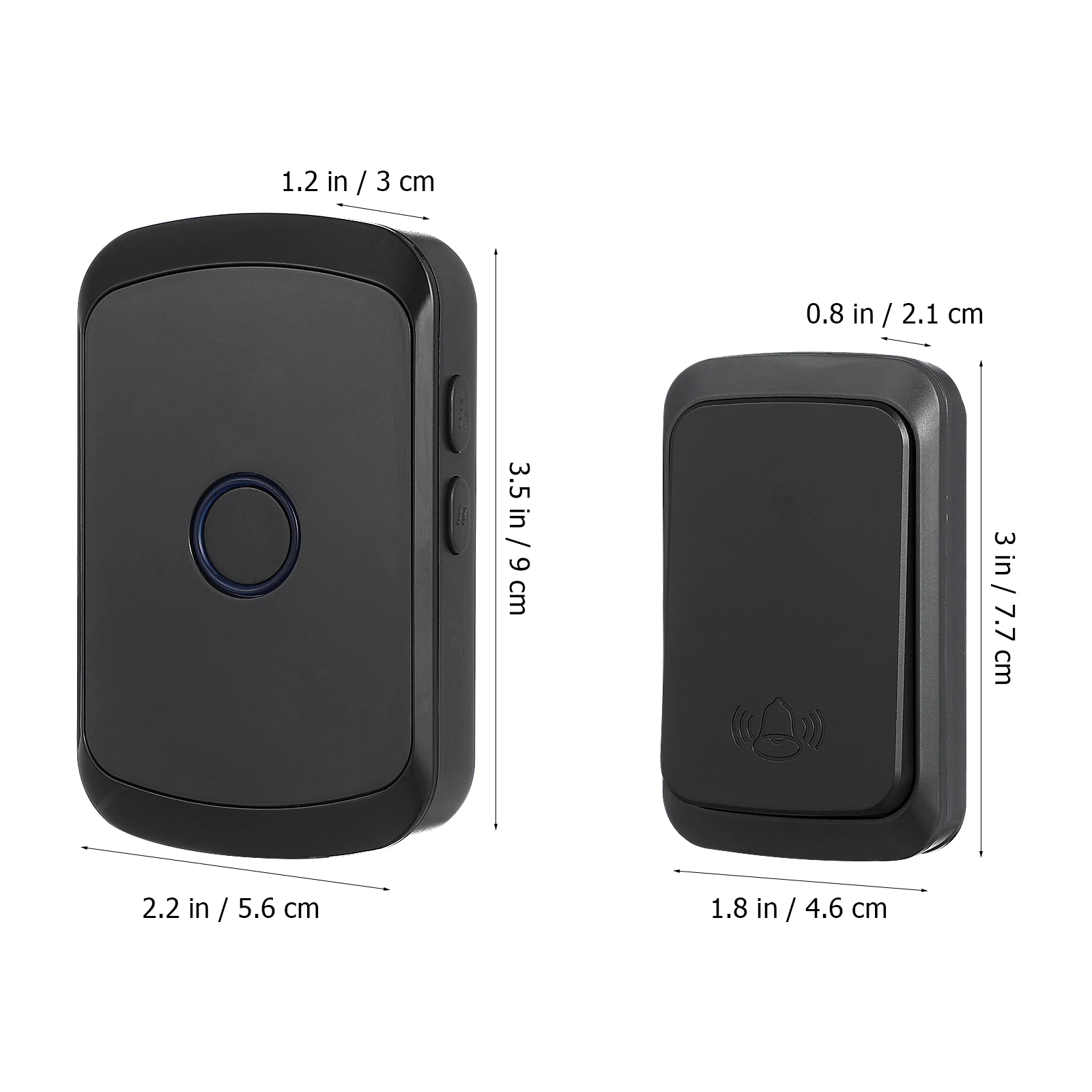 Wireless Door Bell Home Doorbell Cordless Long Distance Kits Metal Doorbells for
Wireless Door Bell Home Doorbell Cordless Long Distance Kits Metal Doorbells for