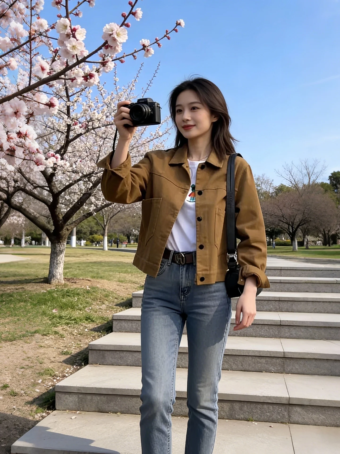 Spring New Style Women's Short Casual Loose Jeans Jacket Versatile 2026 Trendy Anti-Aging Popular Top Commute Style Pure Color
Spring New Style Women's Short Casual Loose Jeans Jacket Versatile 2026 Trendy Anti-Aging Popular Top Commute Style Pure Color