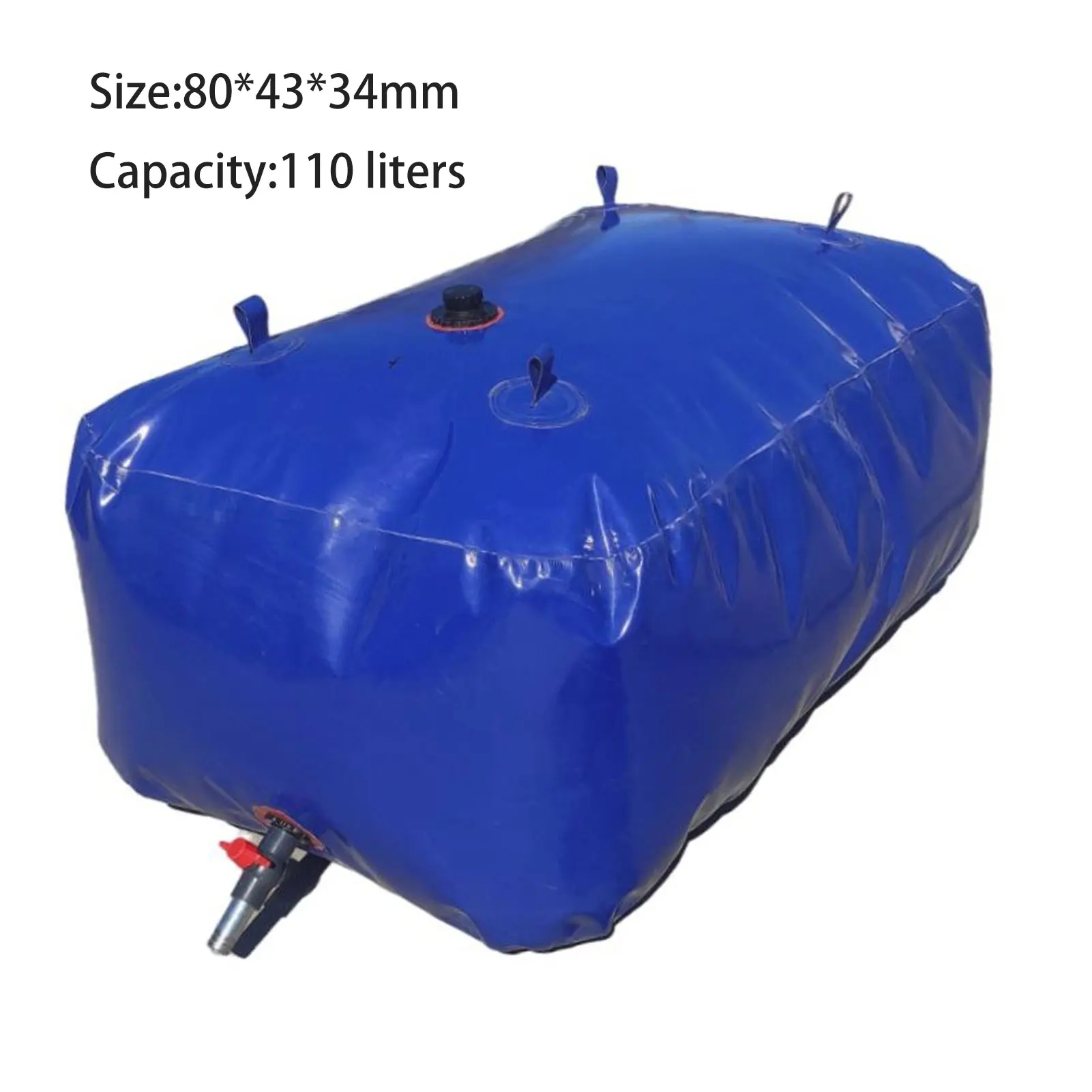 110L Portable Emergency Water Storage Bag Collapsible PVC Water Container For Outdoor Camping Irrigation +Tap
110L Portable Emergency Water Storage Bag Collapsible PVC Water Container For Outdoor Camping Irrigation +Tap