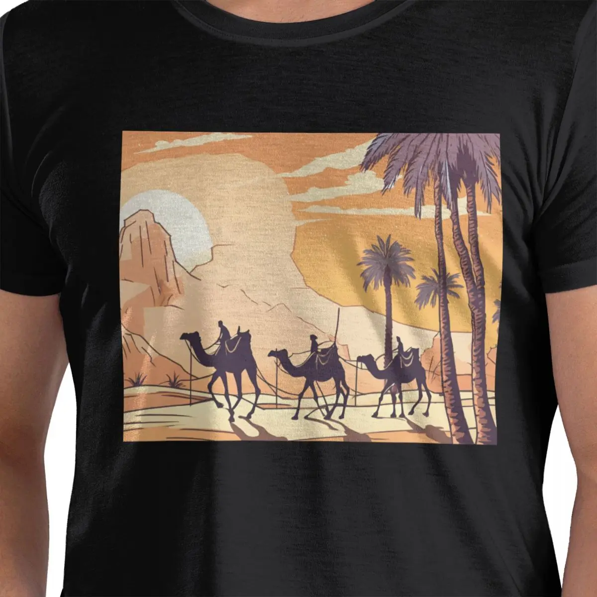 3 Camels 100% Cotton T-Shirt Men's Fashion T Shirts Men Round Neck Short Sleeve S-6XL
3 Camels 100% Cotton T-Shirt Men's Fashion T Shirts Men Round Neck Short Sleeve S-6XL