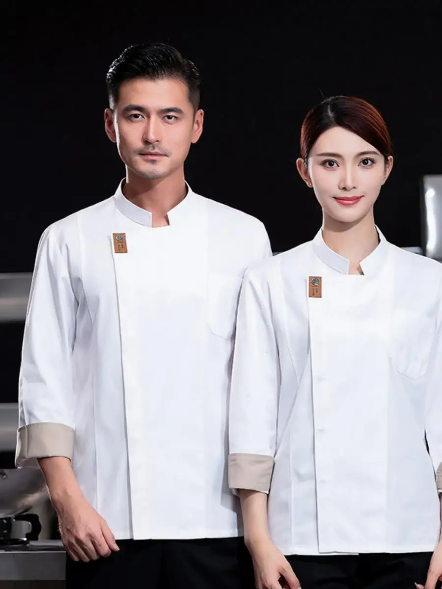 Рабочая одежда для поваров с длинным рукавом, осенне-зимняя, дышащая, для ресторанов, пекарен, кафетериев, кухонь
Рабочая одежда для поваров с длинным рукавом, осенне-зимняя, дышащая, для ресторанов, пекарен, кафетериев, кухонь