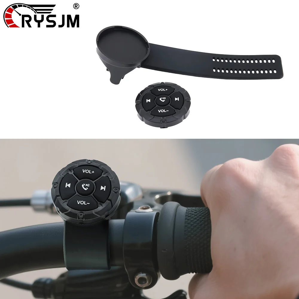 Wireless 5 Keys Remote Control Media Button Music Player Telephone Answering Function Controller For Motorcycle Bike Handlebar
Wireless 5 Keys Remote Control Media Button Music Player Telephone Answering Function Controller For Motorcycle Bike Handlebar