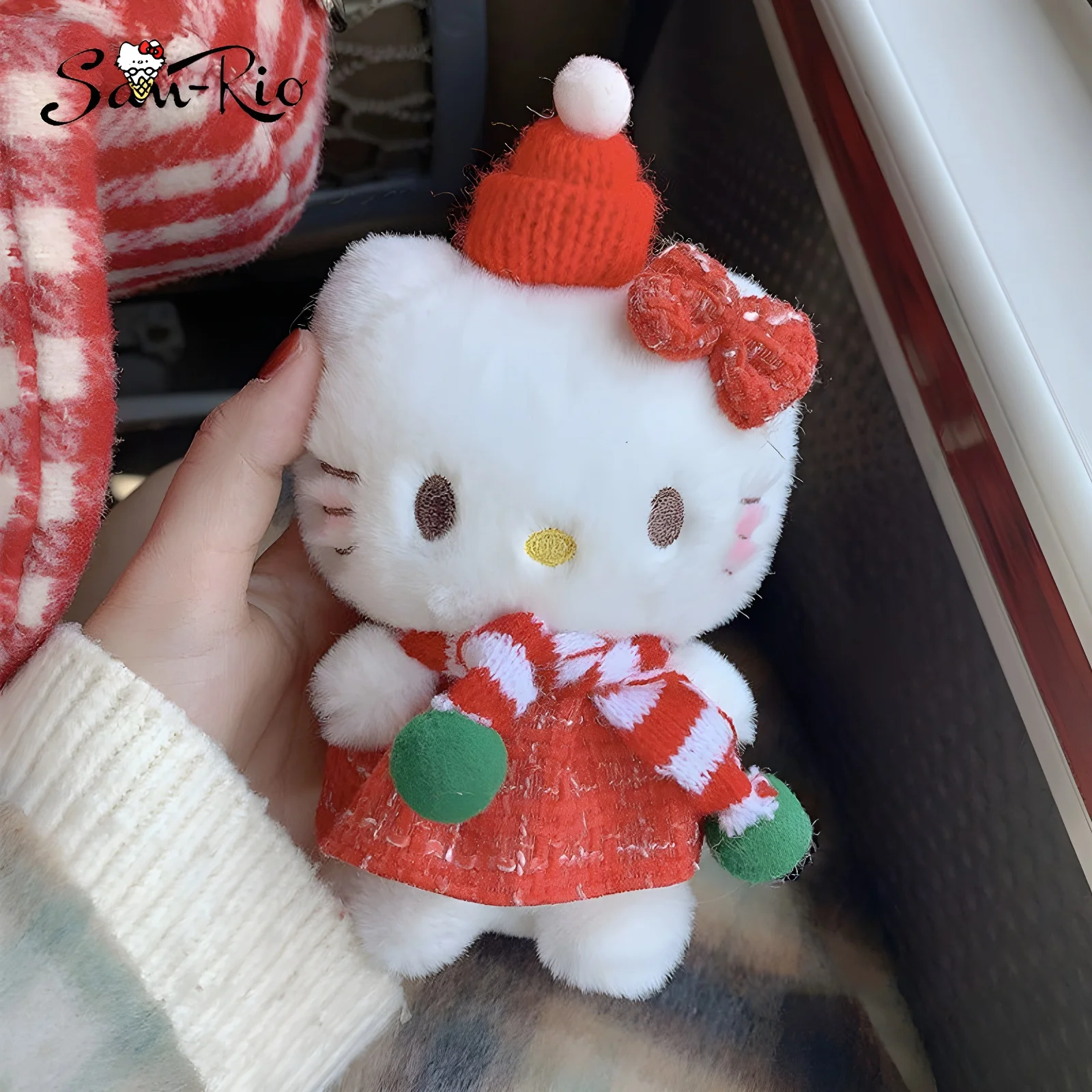 Hello Kitty Christmas Decorative Pendant Plush Doll Keychain Cartoon Backpack Pendant Doll Girls Toys Gift Kawaii Plush Toys
Hello Kitty Christmas Decorative Pendant Plush Doll Keychain Cartoon Backpack Pendant Doll Girls Toys Gift Kawaii Plush Toys
