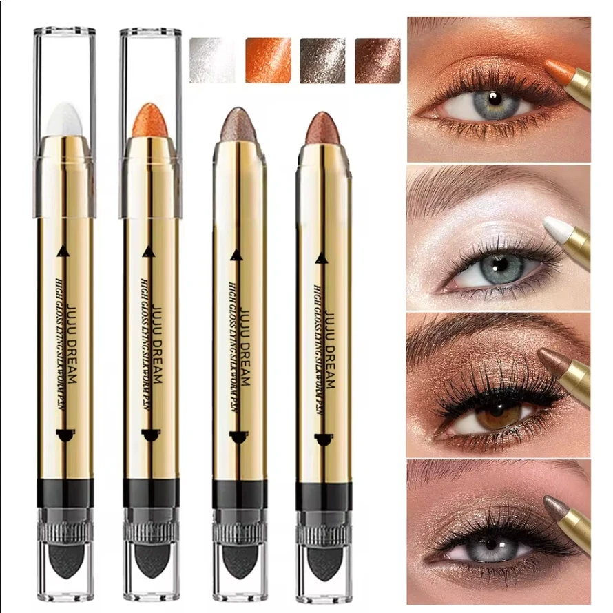 Lazy People's Eye Makeup, Luminous Eye Shadow Pen, Brightening, Three-Dimensional Facial Repair, Double Head Shadow Stick
Lazy People's Eye Makeup, Luminous Eye Shadow Pen, Brightening, Three-Dimensional Facial Repair, Double Head Shadow Stick