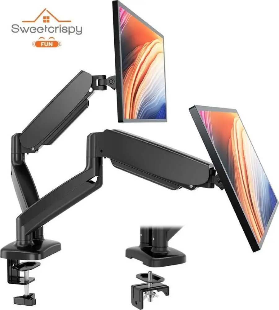 n Monitor Stand - Adjustable Desk Mount Arm for 15 - 27 IncDuty Screen Mount Grommet Base, VESA Bracket0 Compatible
n Monitor Stand - Adjustable Desk Mount Arm for 15 - 27 IncDuty Screen Mount Grommet Base, VESA Bracket0 Compatible