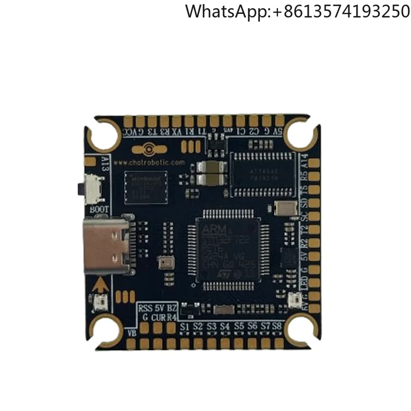 Контроллер полета F722 — STM32F722 216 МГц Cortex-M7 RTOS Dual IMU для FPV/промышленных дронов
Контроллер полета F722 — STM32F722 216 МГц Cortex-M7 RTOS Dual IMU для FPV/промышленных дронов