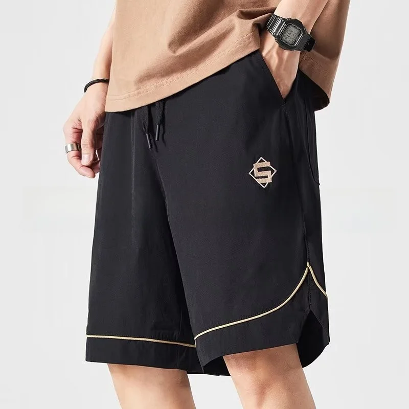 Мужские лыжи из ледяного шелка, летние тонкие свободные повседневные брюки большого размера «пять четвертей», спортивные брюки средней длины, дышащие, удобные
Мужские лыжи из ледяного шелка, летние тонкие свободные повседневные брюки большого размера «пять четвертей», спортивные брюки средней длины, дышащие, удобные