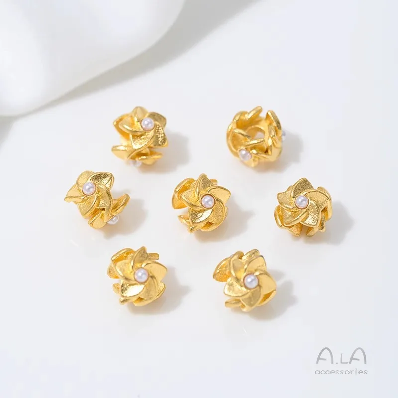 Sand Gold Dripping Oil Enamel Inlaid With Pearl Turquoise Bead Bucket Bead Pendant Antique Gold Jewelry Accessories
Sand Gold Dripping Oil Enamel Inlaid With Pearl Turquoise Bead Bucket Bead Pendant Antique Gold Jewelry Accessories