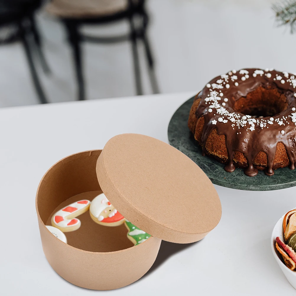1pcs Round Paper Box 12.5*12.5*6 Cookies Candies Cakes Baking Packaging Gift Storage Box Lightweight Portable
1pcs Round Paper Box 12.5*12.5*6 Cookies Candies Cakes Baking Packaging Gift Storage Box Lightweight Portable