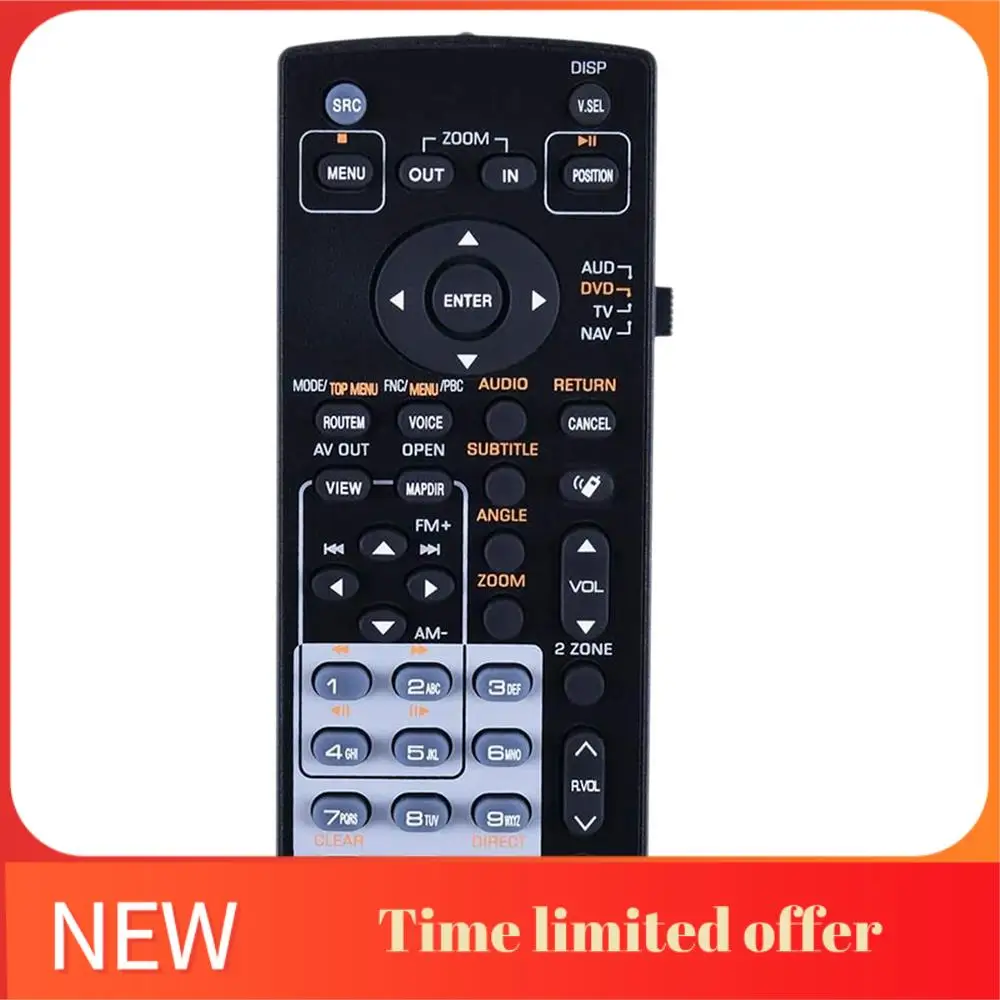 A42T-RC-DV330 Remote Control For Kenwood Video Nav DDX512/DDX5032/DDX714/DDX812/DDX812/DNX5120/DNX6140 Replace Remote Fit
A42T-RC-DV330 Remote Control For Kenwood Video Nav DDX512/DDX5032/DDX714/DDX812/DDX812/DNX5120/DNX6140 Replace Remote Fit